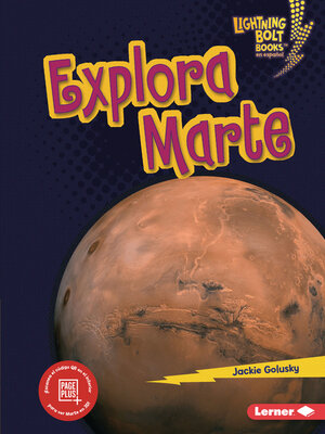 cover image of Explora Marte